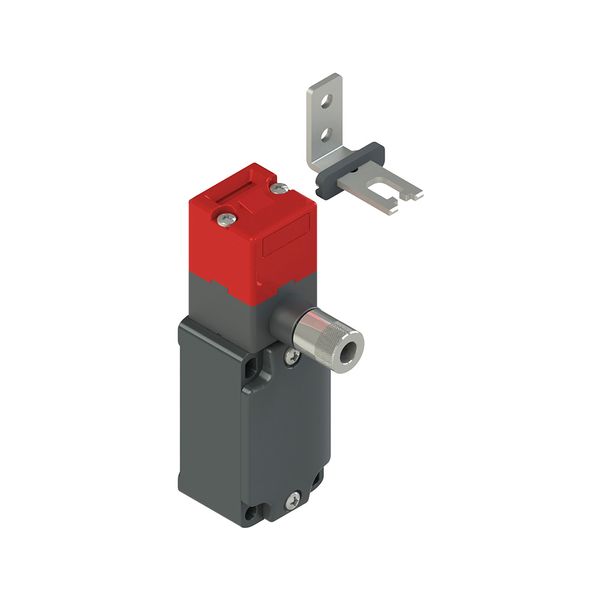 Safety switch with manual mechanical delay image 1