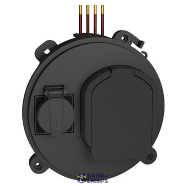 3PH socket outlet T2S Domestic TE image 1