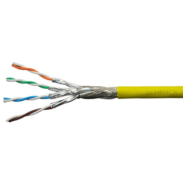 S/FTP Cable Cat.7a, 4x2xAWG22/1, 1.250Mhz, LS0H-3, B2ca, 50% (The price is shown without markup on metals. Request a quote for accurate information) image 1