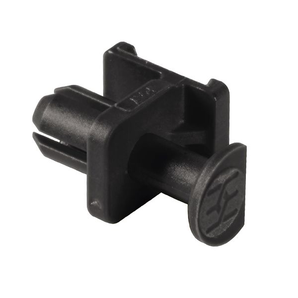 PCB plug-in connector, Accessories, Mounting block, black, Number of poles: 0 image 1