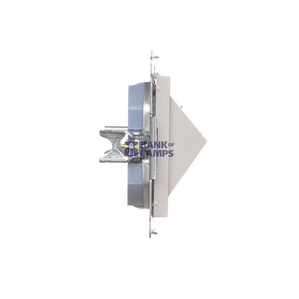 Triple switch, 10AX, matt aluminum image 1