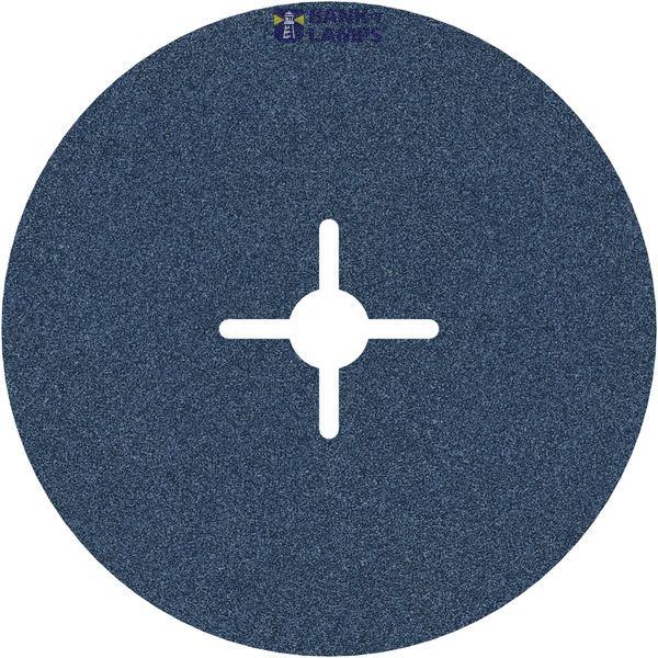 Fibre sanding disc R574, Best for Metal D= 180 mm; G= 120 image 2