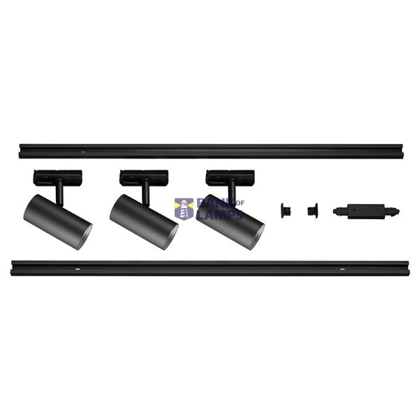 NOBLO® SPOT, track system set, round, 2700K, 19W, trailing-edge phase, 32°, black image 1