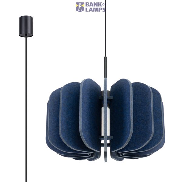 Pendant lamp MULA 45 navy image 10