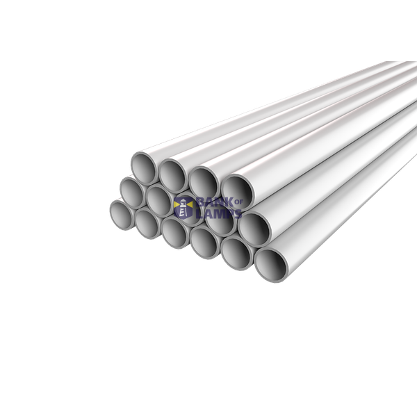 EVOEL pipe, SM-0H, OD 50mm, 3m, light grey, N750, PP, without extension, EN 61386-21 image 1