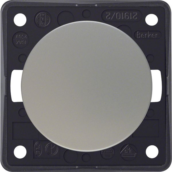 On/off switch 2pole imprint "0", Integro - Design Flow/Pure, chr m, la image 1