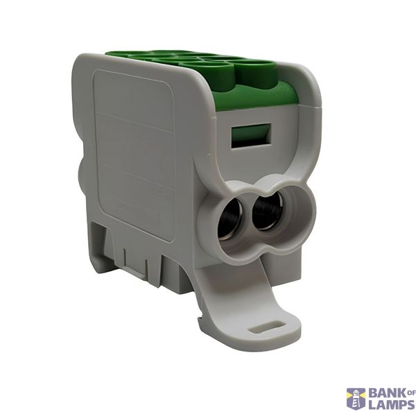 HLAK25 1P green 2xAl/Cu 25mm²+16mm² 1000VAC/1500VDC Main branch terminal image 1