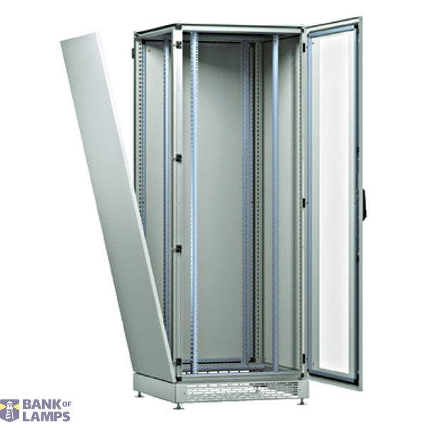 IS-1 Network Enclosure without side panels 80x230x80 RAL9005 image 1