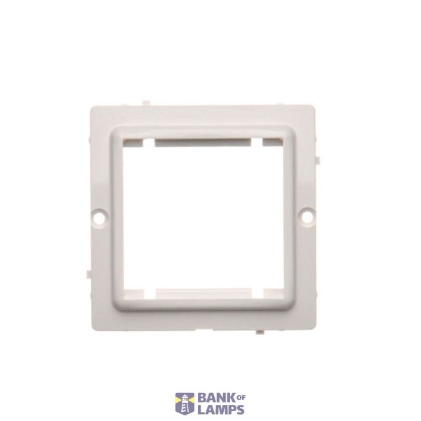 Transition adapter for 45x45 mm fitting type, white image 1
