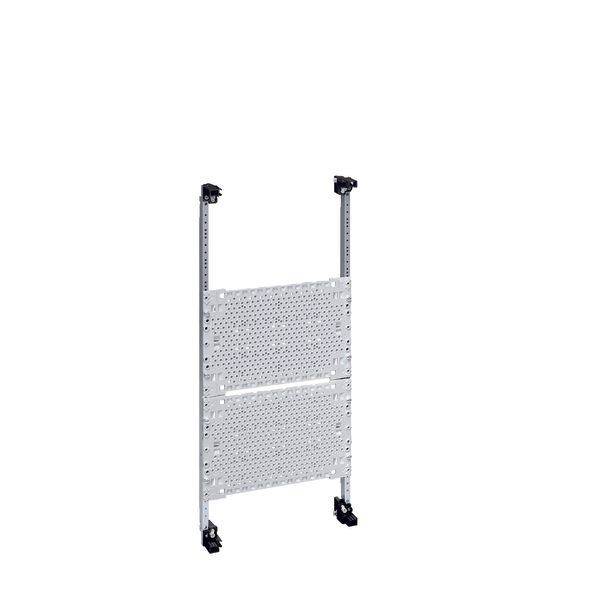 Kit with plastic mount. plates 1x4 rows image 1