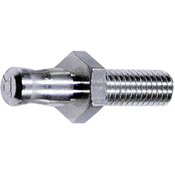 6 mm POAG plug, screw connection, silver, 04.0056 image 1