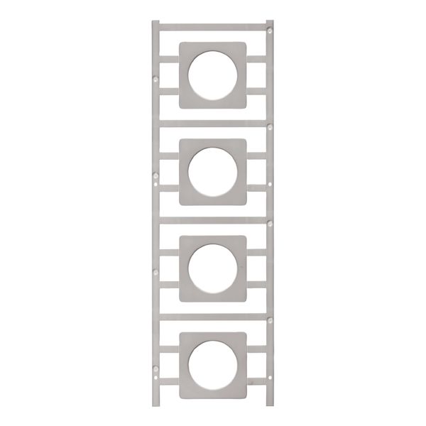 SwitchMark, Device markers, 42 x 42 mm, for cam switches, Type T0, grey image 1