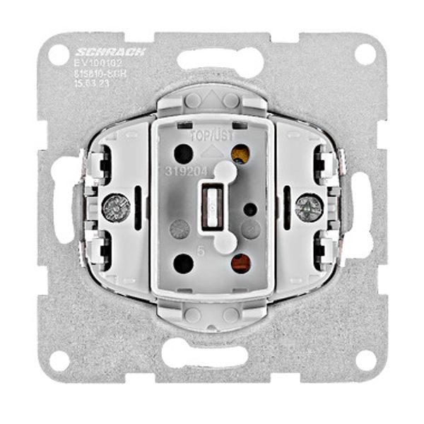 One-way switch insert, screw clamps image 1