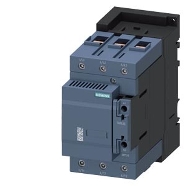 capacitor contactor, AC-6b 100 kVAr, / 400 V, 3-pole, 400 V AC, 50 Hz, auxiliary image 1