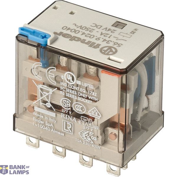 Miniature power Rel. 4CO 12A/60VDC/Agni (56.34.9.060.0000) image 2