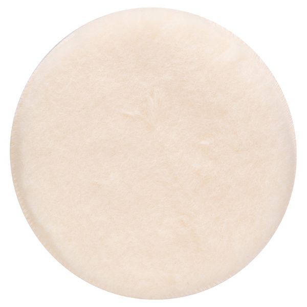 Lambswool bonnet for random orbit sanders, 150 mm Hook-and-loop image 1