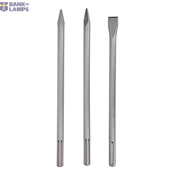 3pcs SDS max chisel set image 1