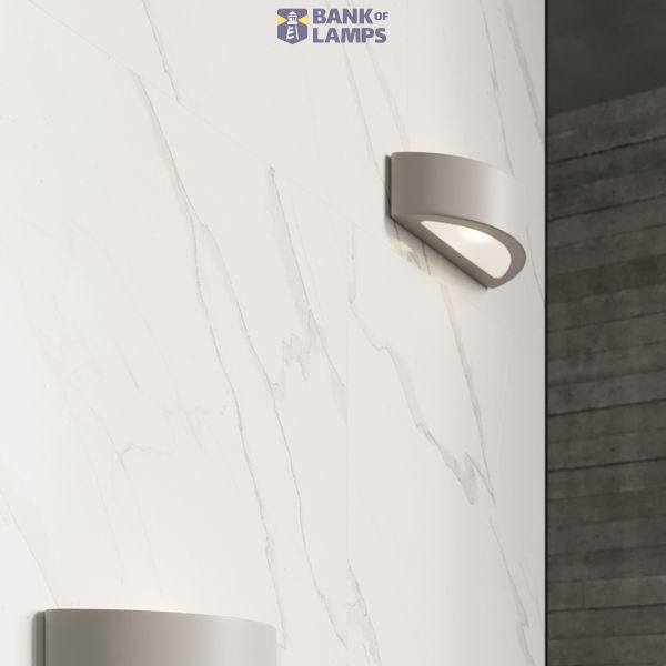 CERAMIC WALL LAMP ATENA GREY E27 1X60W IP20 image 4