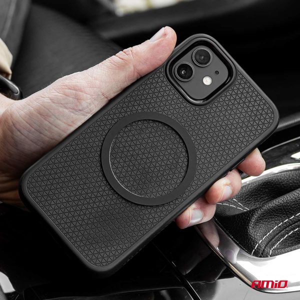 Suction mount Phone Holder with Wireless Charger 15W AMIO-03776 image 1