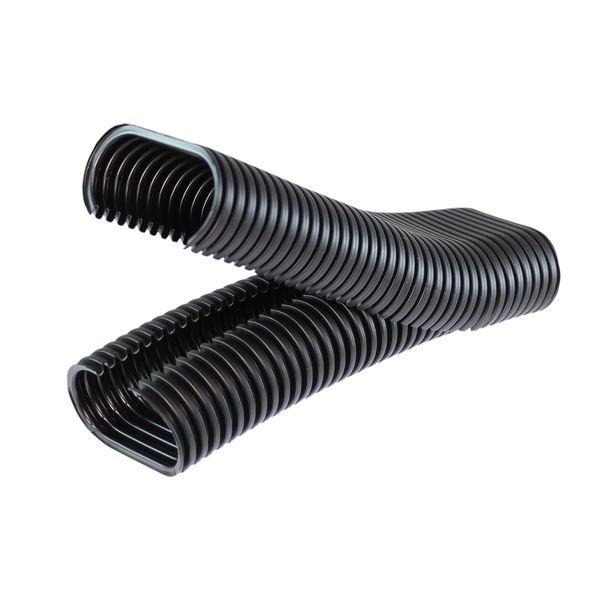 Deelbare flexibele buis; zwart; image 1