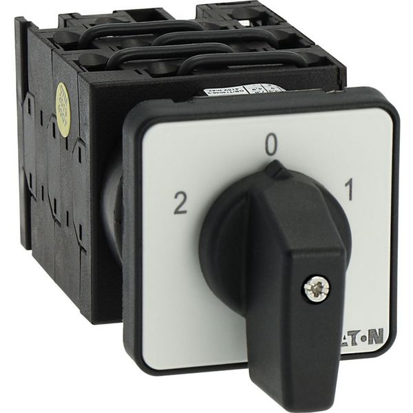 T0-5-89/E Changeoverswitches, T0, 20 A, flush mounting, 5 contact unit(s), Contacts: 9, 60 °, maintained, With 0 (Off) position, 2-0-1, SOND 29, Design number 8 image 39