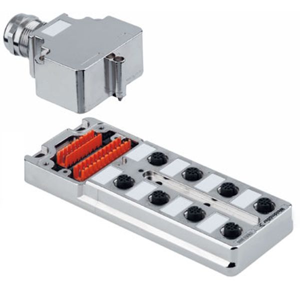 Hood version, M12, 30 V, A-coded, LED: Yes, LED initiator: No, Wiring type: PNP image 2
