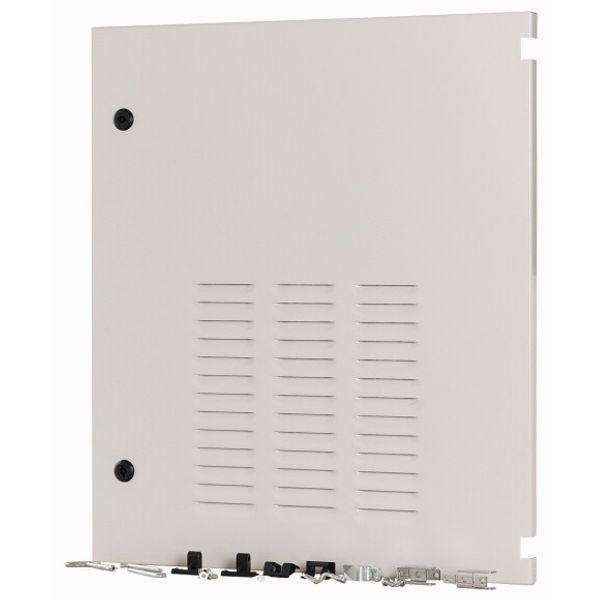 XTSZDSQV4R-H700W600 Section wide door, ventilated, right, HxW=700x600mm, IP42, grey image 1