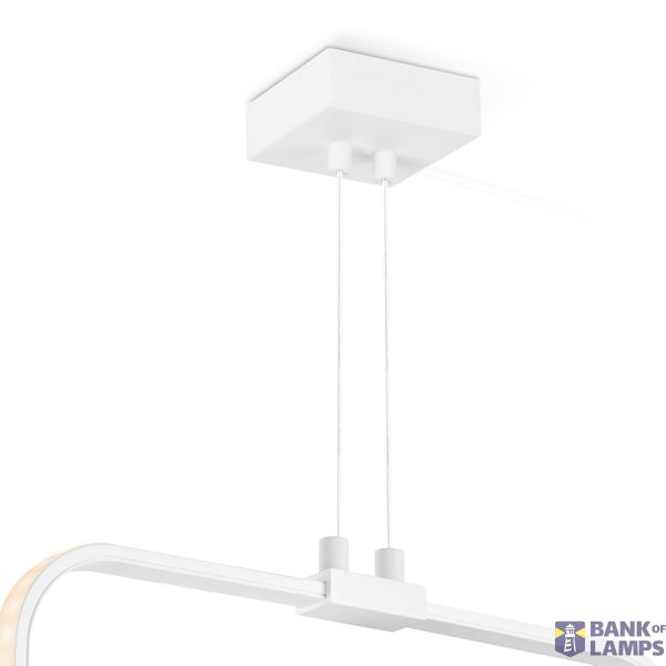 LED quad pendant lamp ↔ 35 cm white image 4