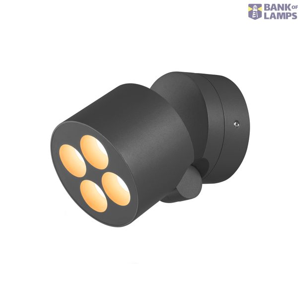 R-CUBE, wall and ceiling-mounted light, 2700/3000K, 15W, PHASE, 70°, anthracite image 1