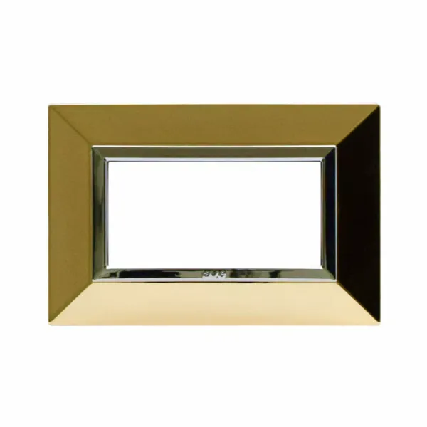 ZAMA44 FR. PLATE POLISHED BRASS  4M image 1