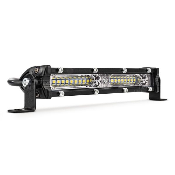 LED Work Light Bar slim 18 cm 9-36V AMIO-03259 AWL48 image 1