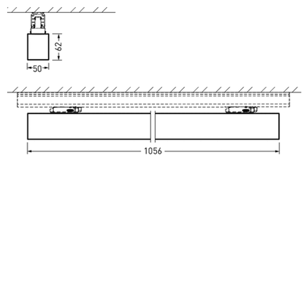Light Channel Systems Finea Lens White rectangular ET 33W 2955lm Wide reduced glare UGR19 (W19) IK03 3 SDCM image 1