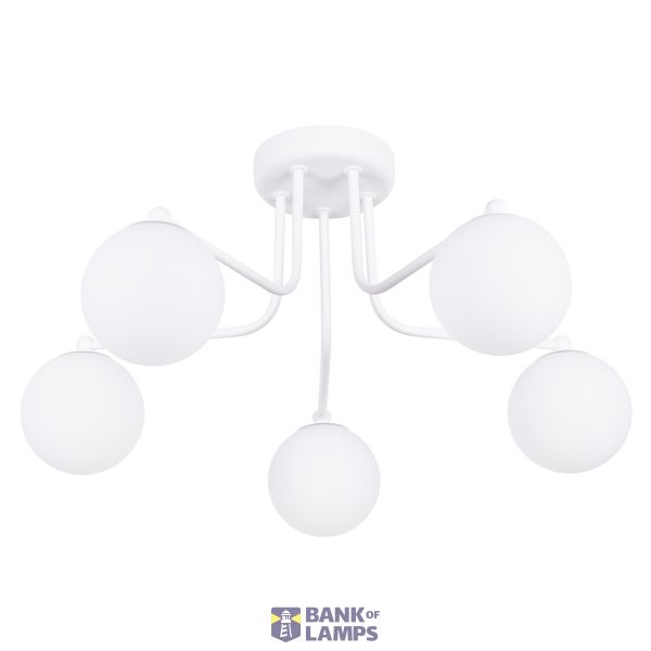 Chandelier ASTRAL 5 white image 3