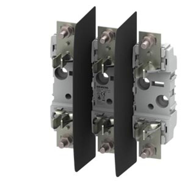 HRC fuse base plastic Sz.1 3P flat image 1