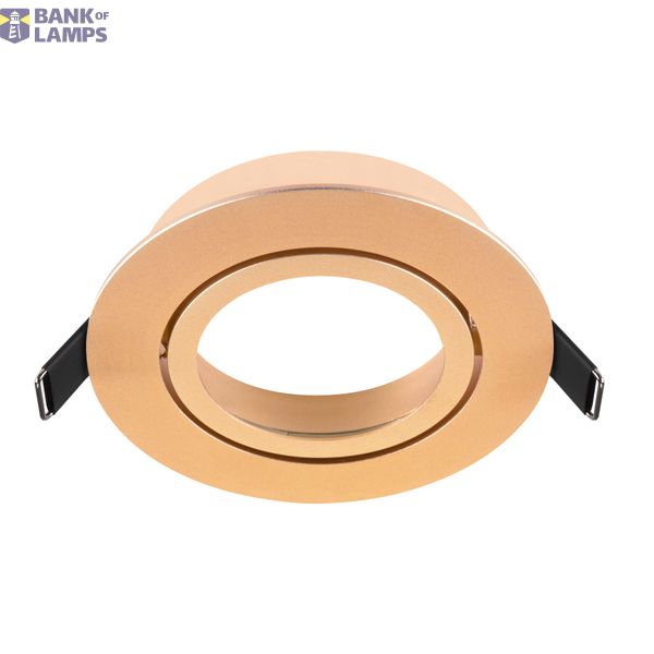 NEW TRIA® 95, ceiling installation ring, D: 11 H: 2.6 cm, IP 20, rose gold image 1