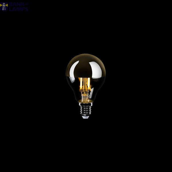 LED Gold Half Sphere Mini Globe Light Bulb G45 4.8W 380Lm E14 2700K Dimmable - A11 image 2