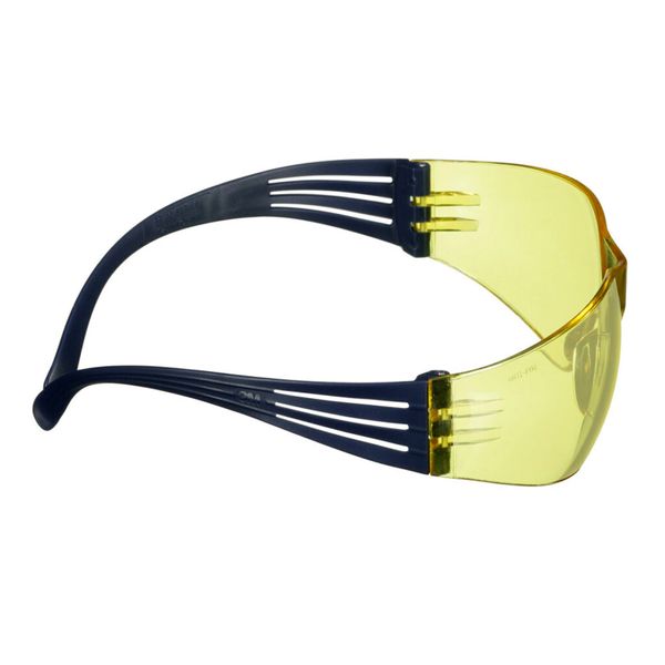 3M™ SecureFit™ 100 Safety Glasses, Blue frame, Anti-Scratch / Anti-Fog image 7