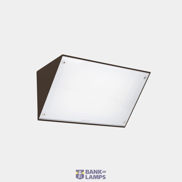 Wall fixture IP65 Curie Small E27 15W Brown image 1