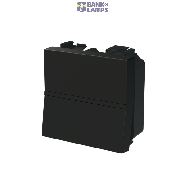 Push-button, NO, SP without symbol - 2M - Matt Black image 2