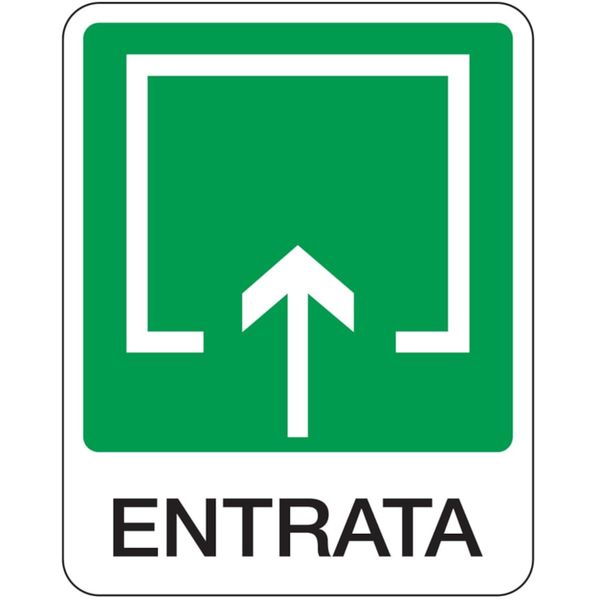 Safety sign - Al - Dimensions: 230x290 mm image 1