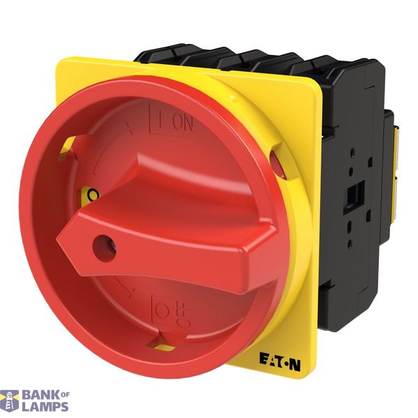P3 Main switch, 80 A,Flush mounting, 3 pole, Form EA/SVB, Red, Door co image 8