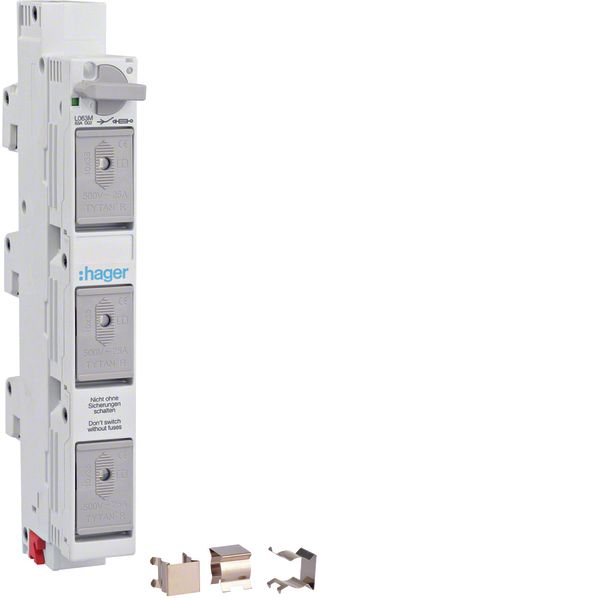 Switch-disconnector-fuse D02 3pole 63A image 1