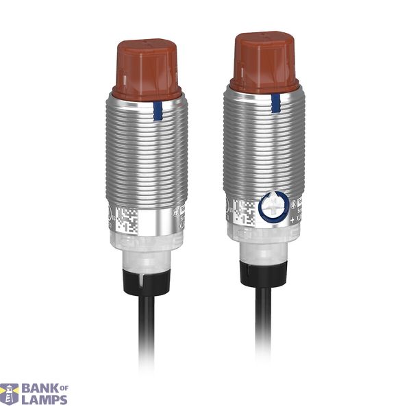 PHOTOELECTRIC SENSOR CYLINDRICAL METAL ANGLE THRU BEAM SYSTEM SN15M PN image 1