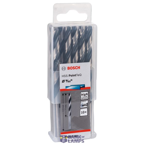 HSS Twist Drill Bit PointTeQ 9/32", 10 pcs. image 2