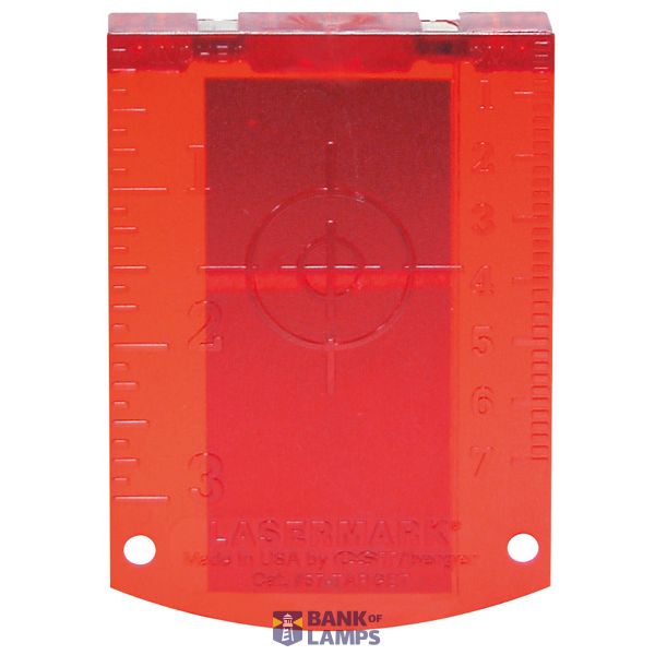 Laser target RED image 1