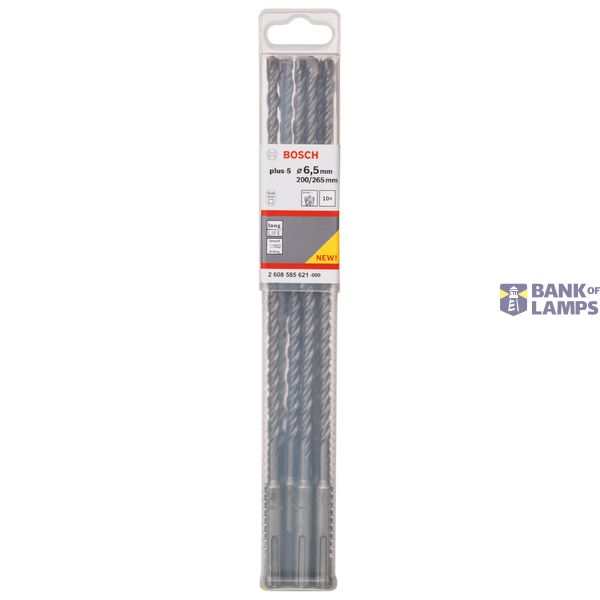 Hammer drill bit SDS-plus-5 6,5 x 200 x 265 mm image 2