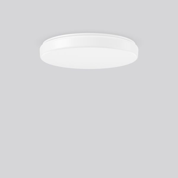 Flat Polymero Kreis Slim, 19 W, 2200 lm, 840, white, DALI Ceiling and  image 2