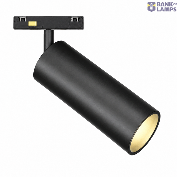 5mm Magnetic Track Spotlight 8W 24V 4000K  8°-60° CRI 97 Black image 1