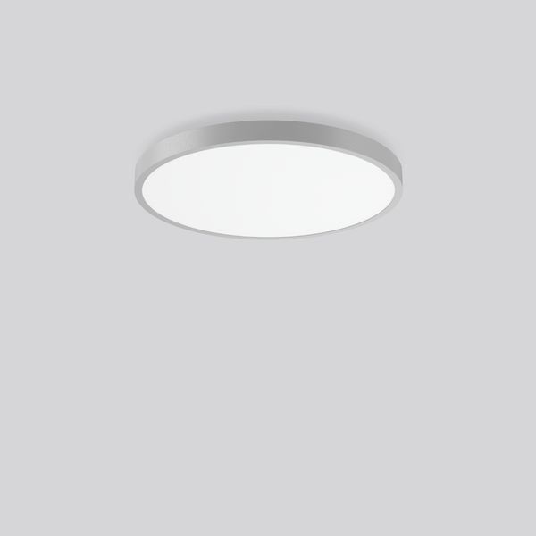 TRIONA round, 106 W, 9300 lm, 830, silver, smart+free Ceiling and wall image 1