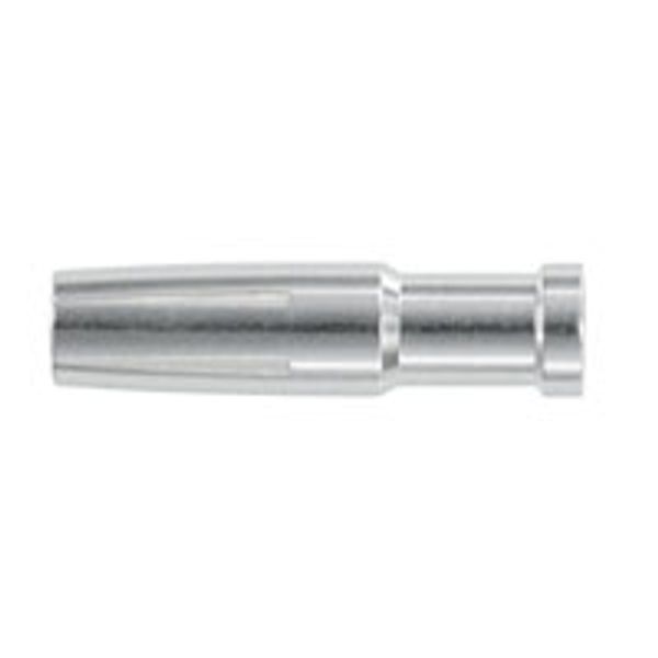 Heavy-duty connectors, Crimp contact, HQ, Female, Conductor cross-section, max.: 8, turned, Copper alloy image 1